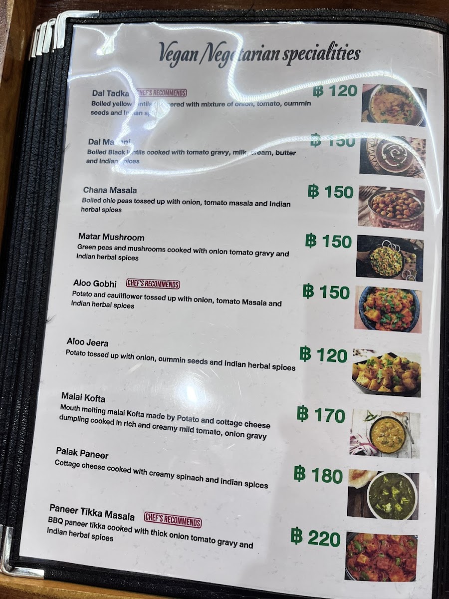 Tandoori Palace Indian Restaurant Photo Menu 4