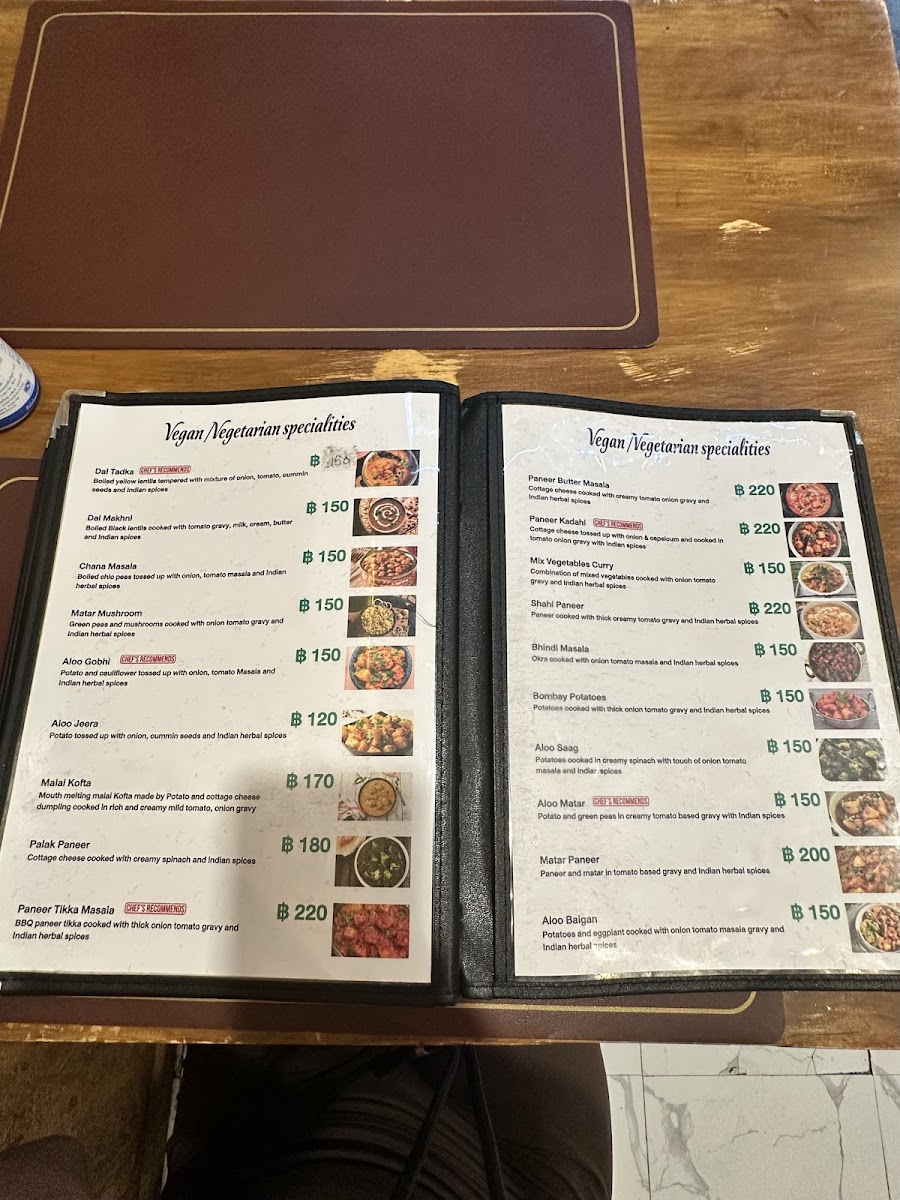 Tandoori Palace Indian Restaurant Photo Menu 5