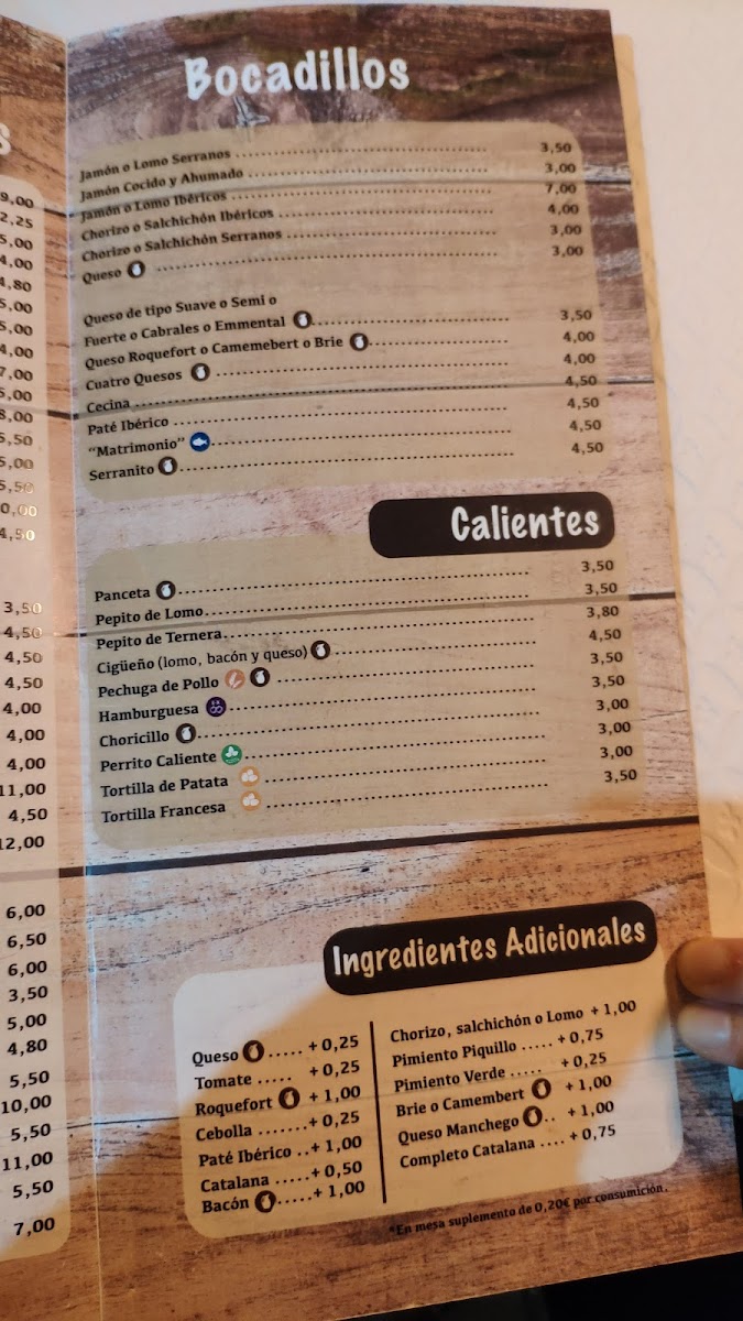 Bodegón Papeo 2 Photo Menu 4
