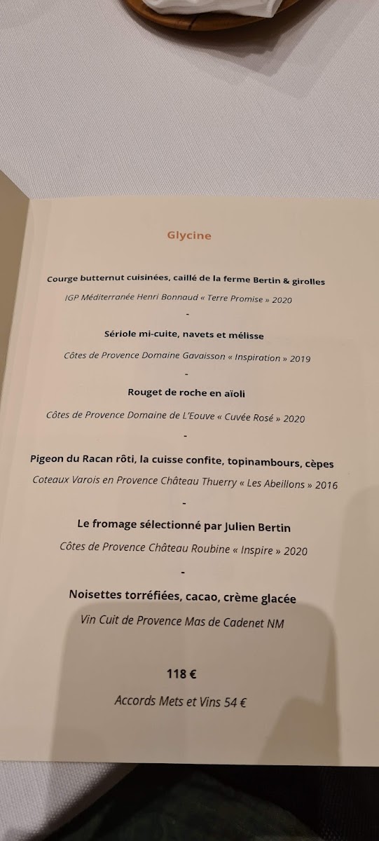Le Relais des Moines Photo Menu 9