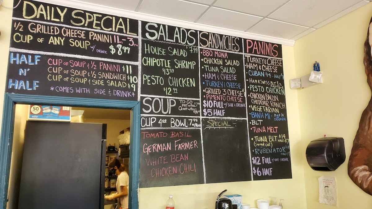 Mona Lisa's Gelato & Cafe Photo Menu 2