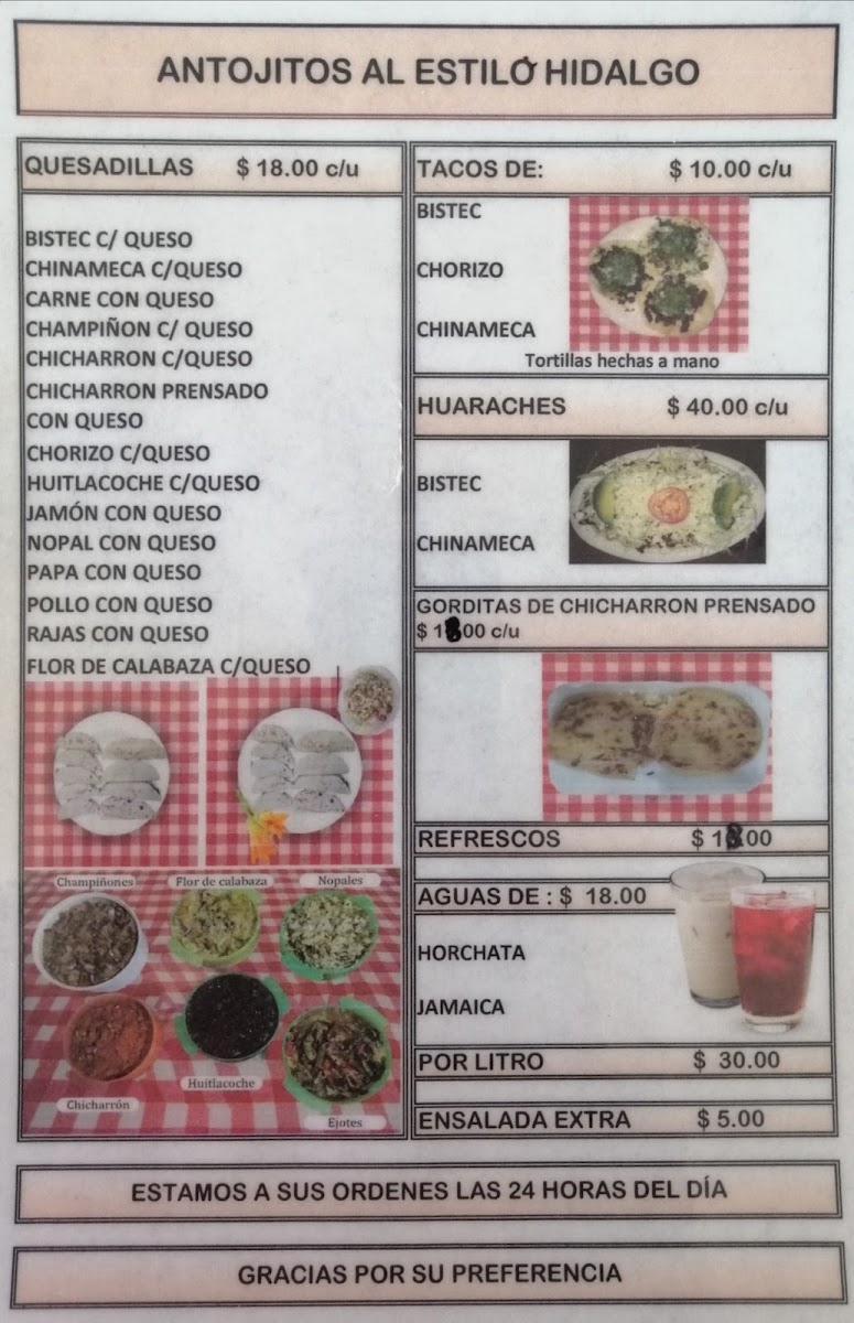 El hidalguense Photo Menu 2