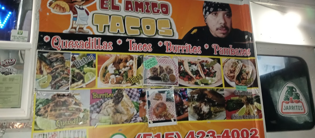 El Amigo Tacos Photo Menu 1