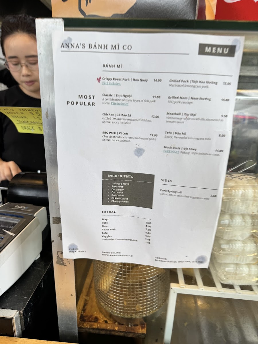 Anna's Banh Mi Co Photo Menu 7