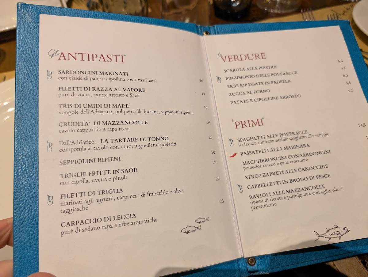 Osteria Delle Poveracce Photo Menu 10