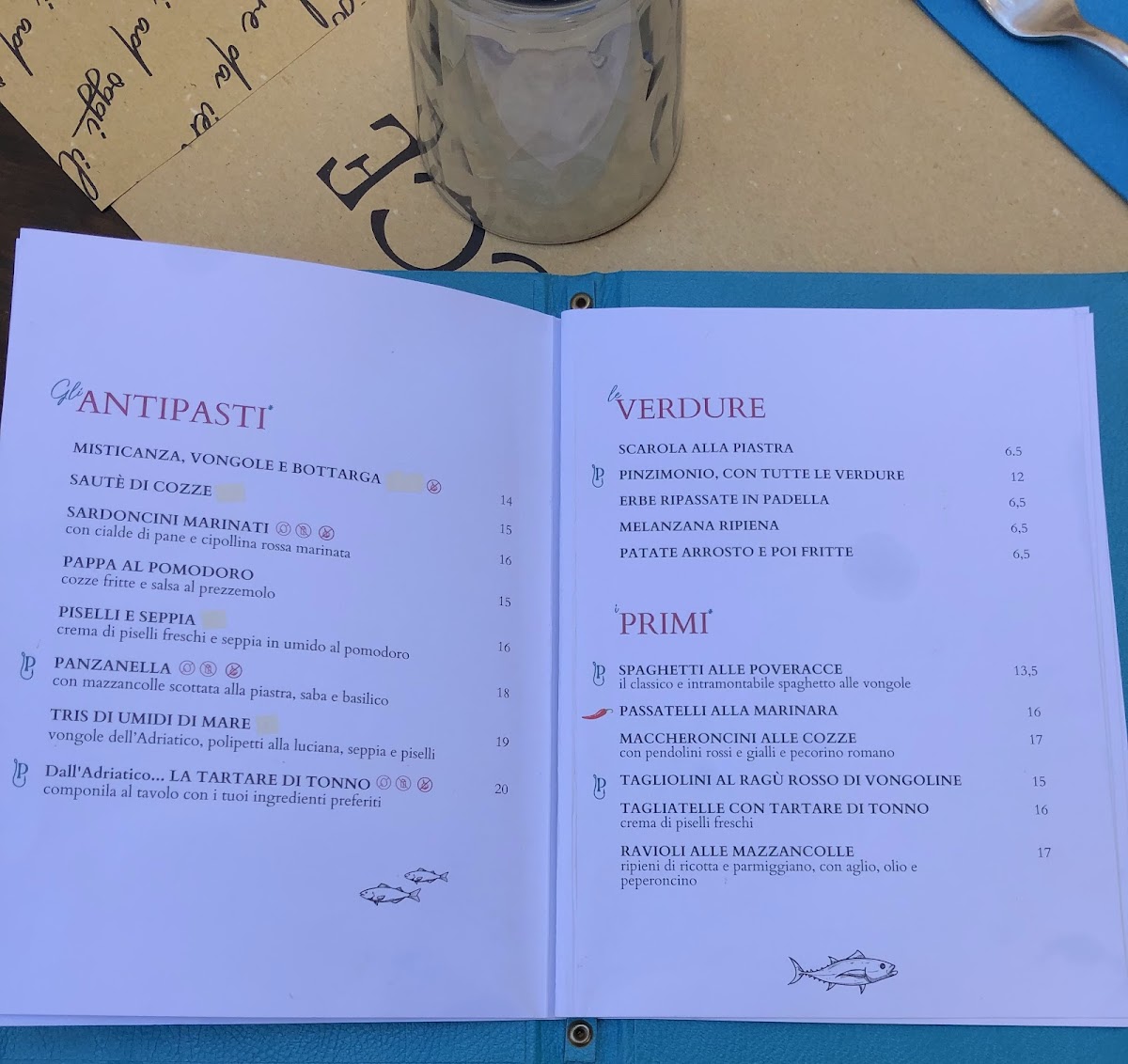 Osteria Delle Poveracce Photo Menu 3