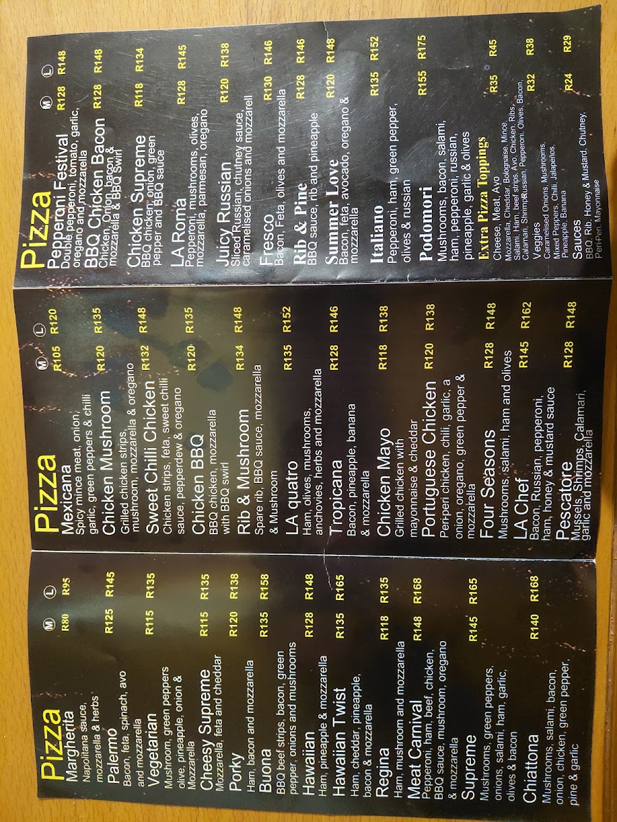 ENJOY Pizza Photo Menu 4