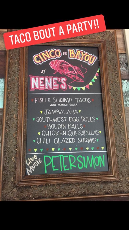 NeNe’s Catering Photo Menu 1