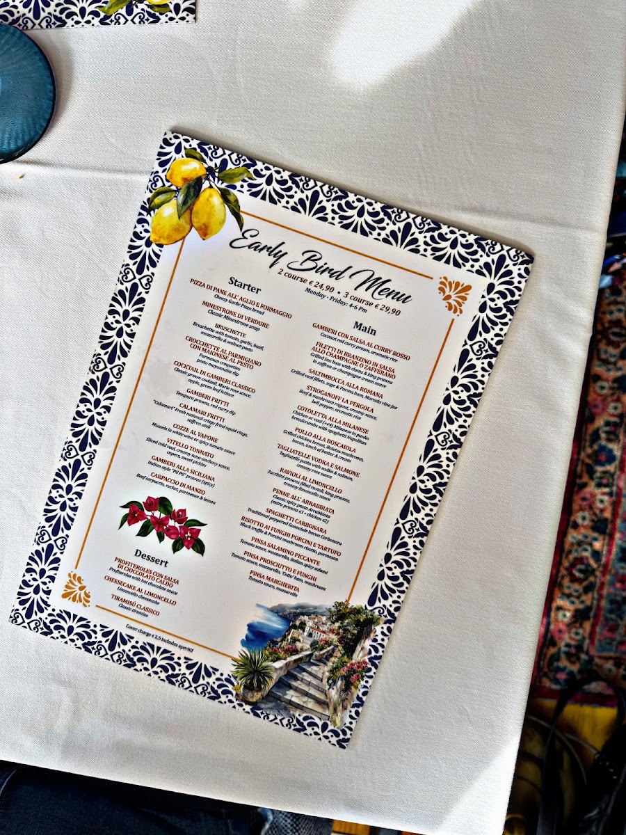 La Pergola Ristorante - La Cala de Mijas Photo Menu 1