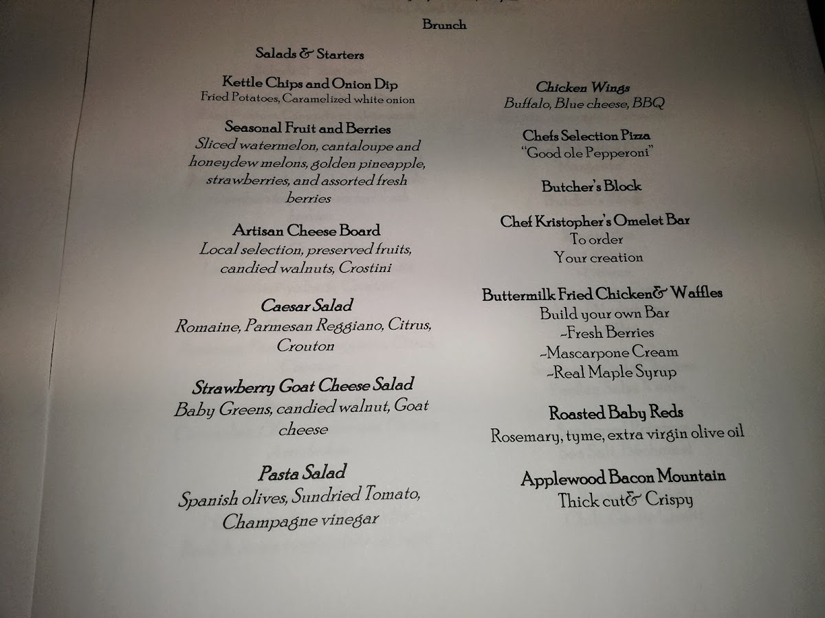 All-Star Club Photo Menu 7