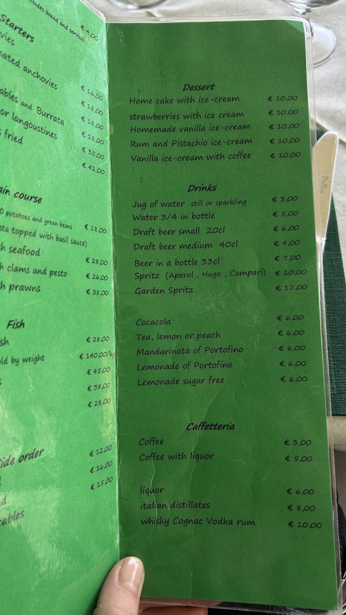 Ristorante La Puntetta Photo Menu 2