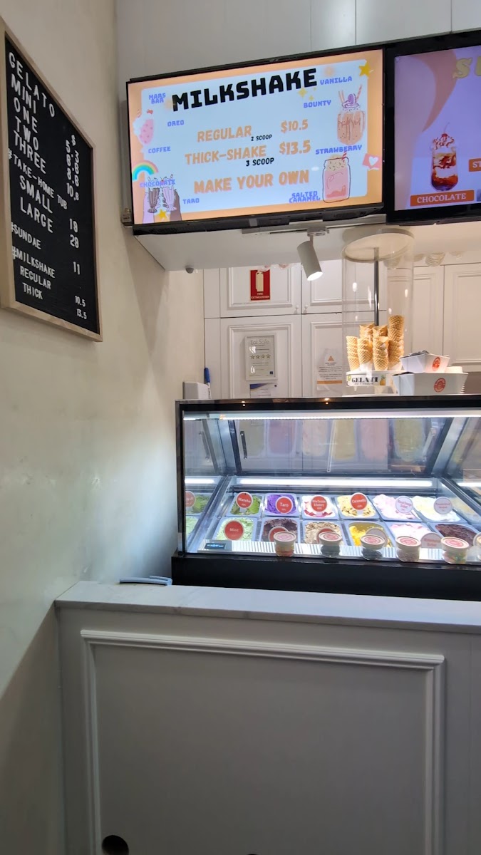 Clementine's Gelateria Photo Menu 2