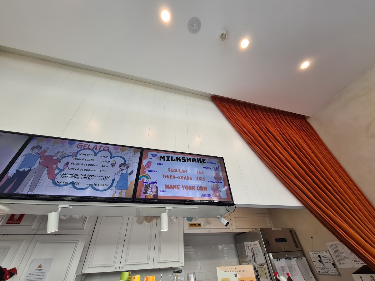 Clementine's Gelateria Photo Menu 4