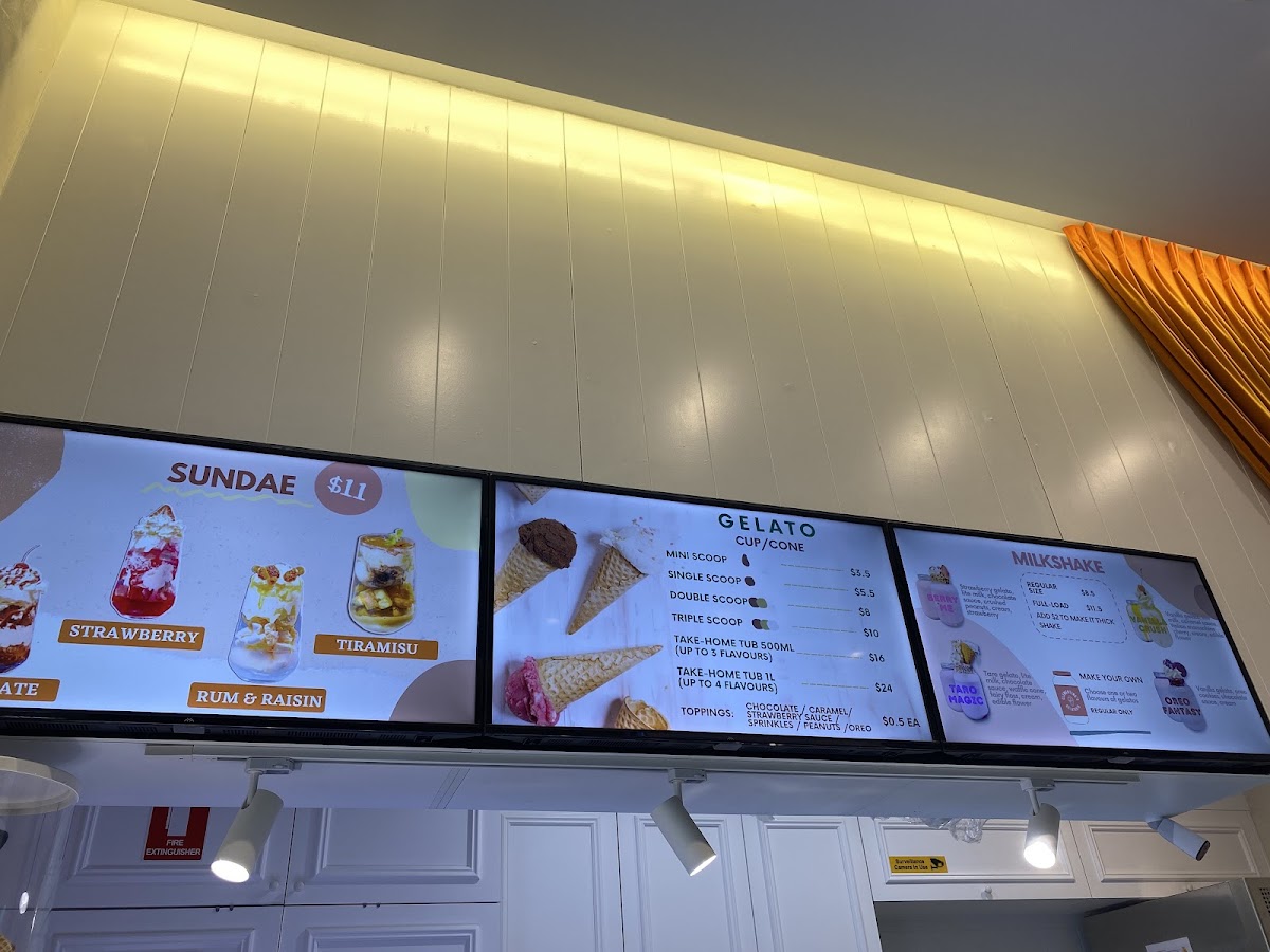 Clementine's Gelateria Photo Menu 6
