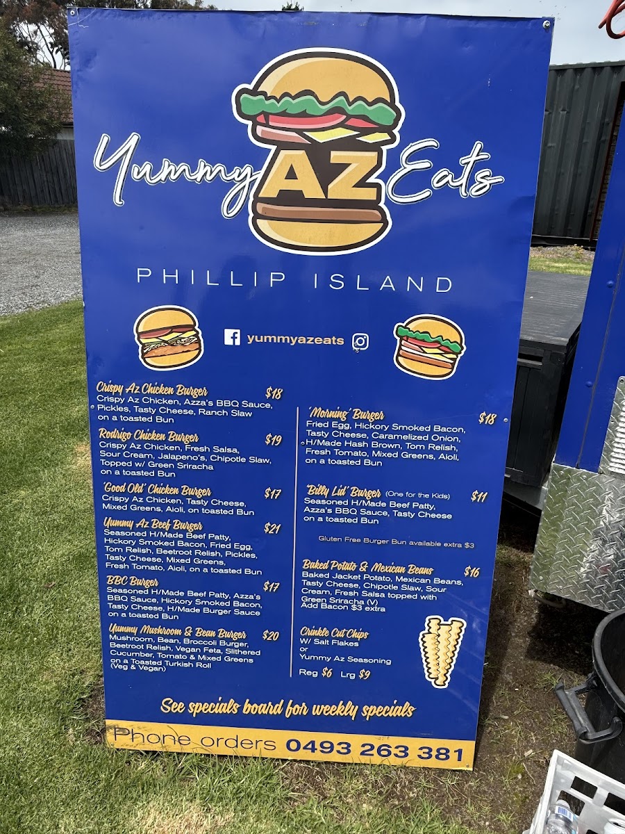 Yummy Az Eats Photo Menu 2