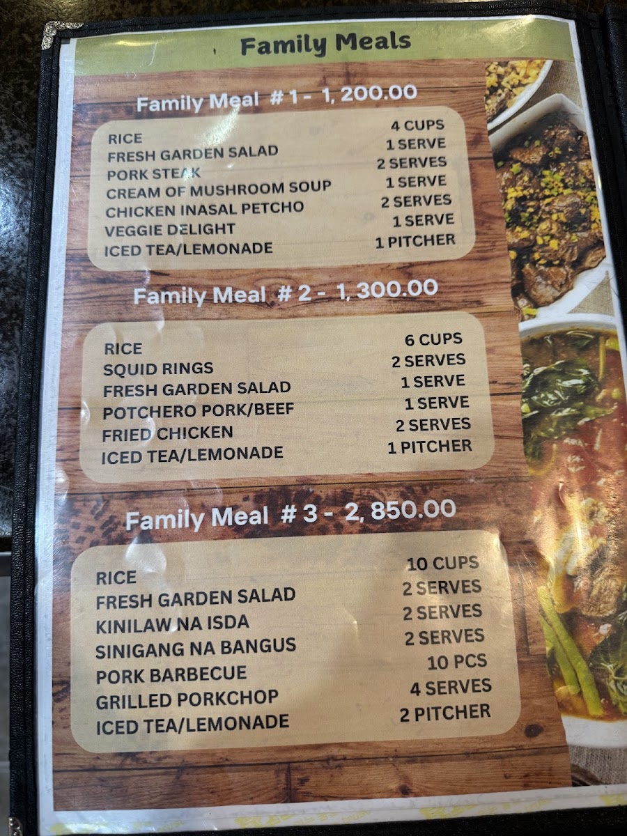 F & C Restaubar Photo Menu 2