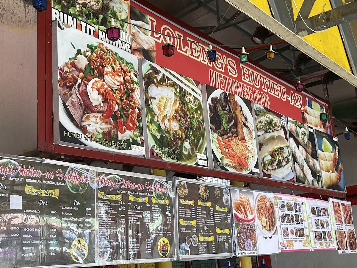 Loleng's Hu Tieu-an Photo Menu 1