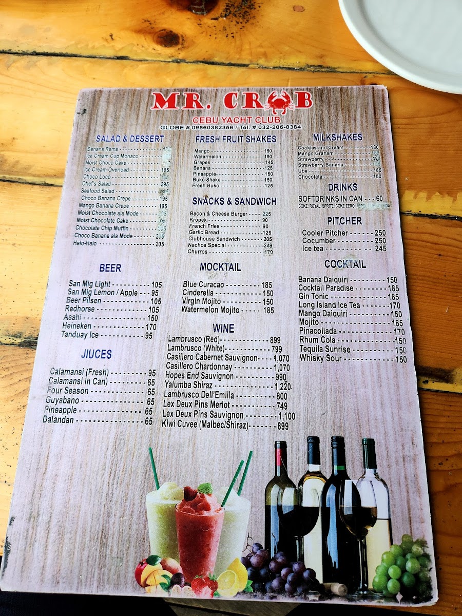 Mr. Crab - Cebu Yacht Club Photo Menu 5