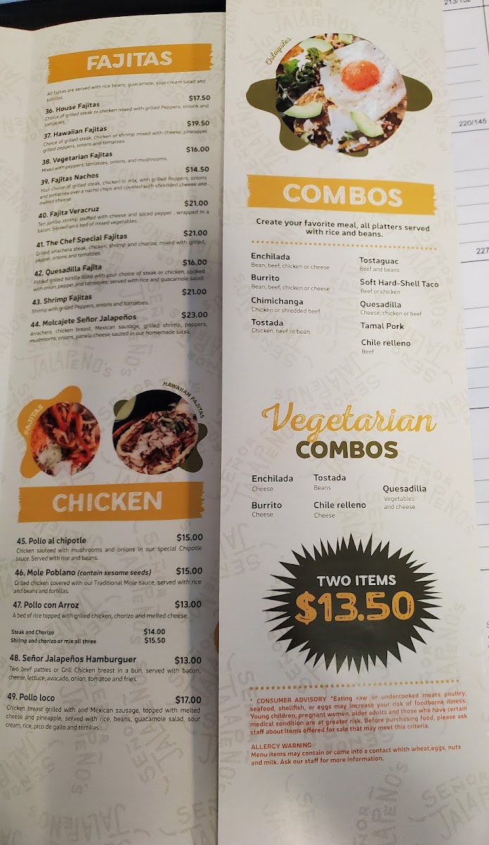 Señor Jalapeño´s Mexican Grill Photo Menu 6