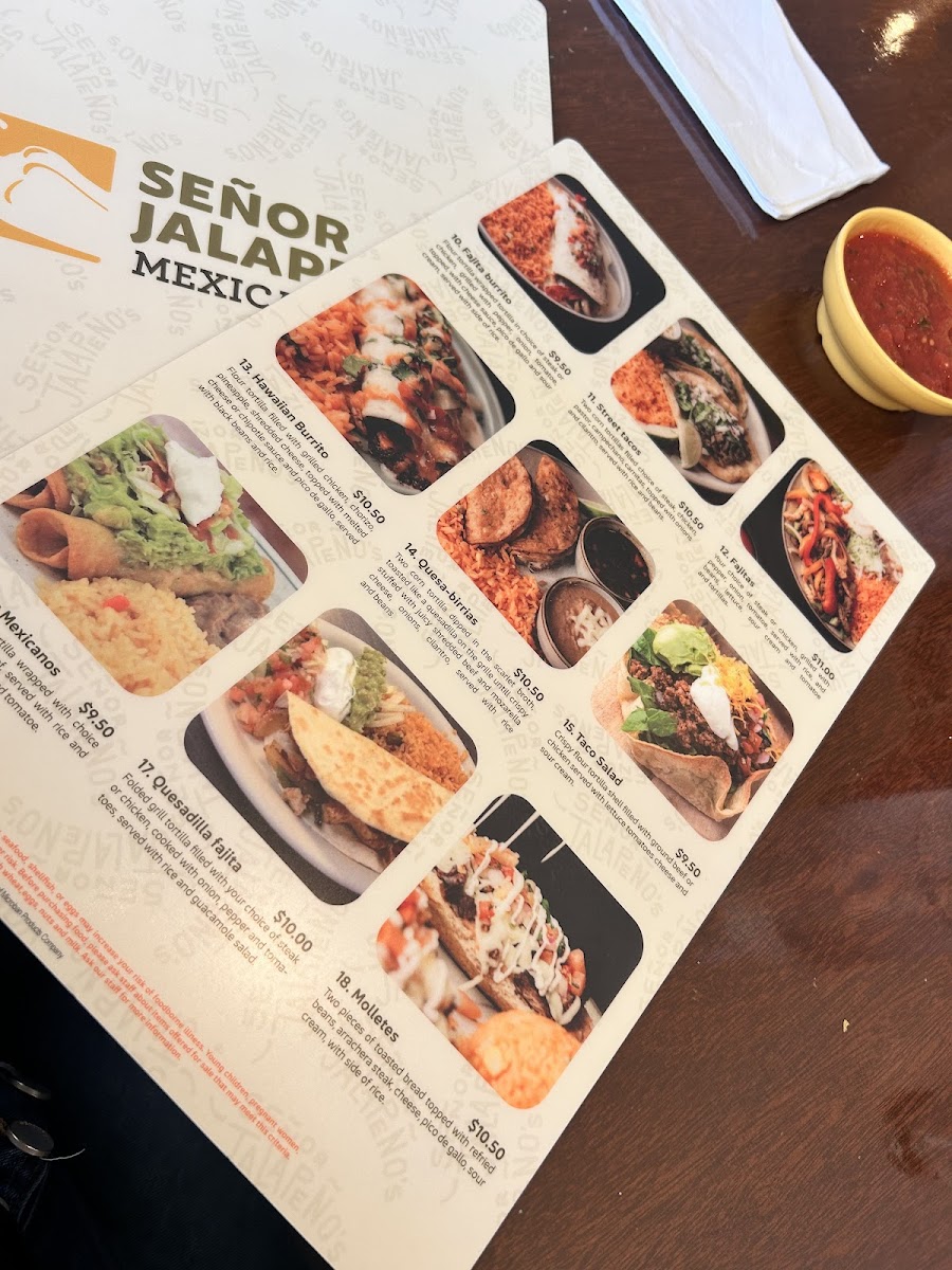 Señor Jalapeño´s Mexican Grill Photo Menu 8