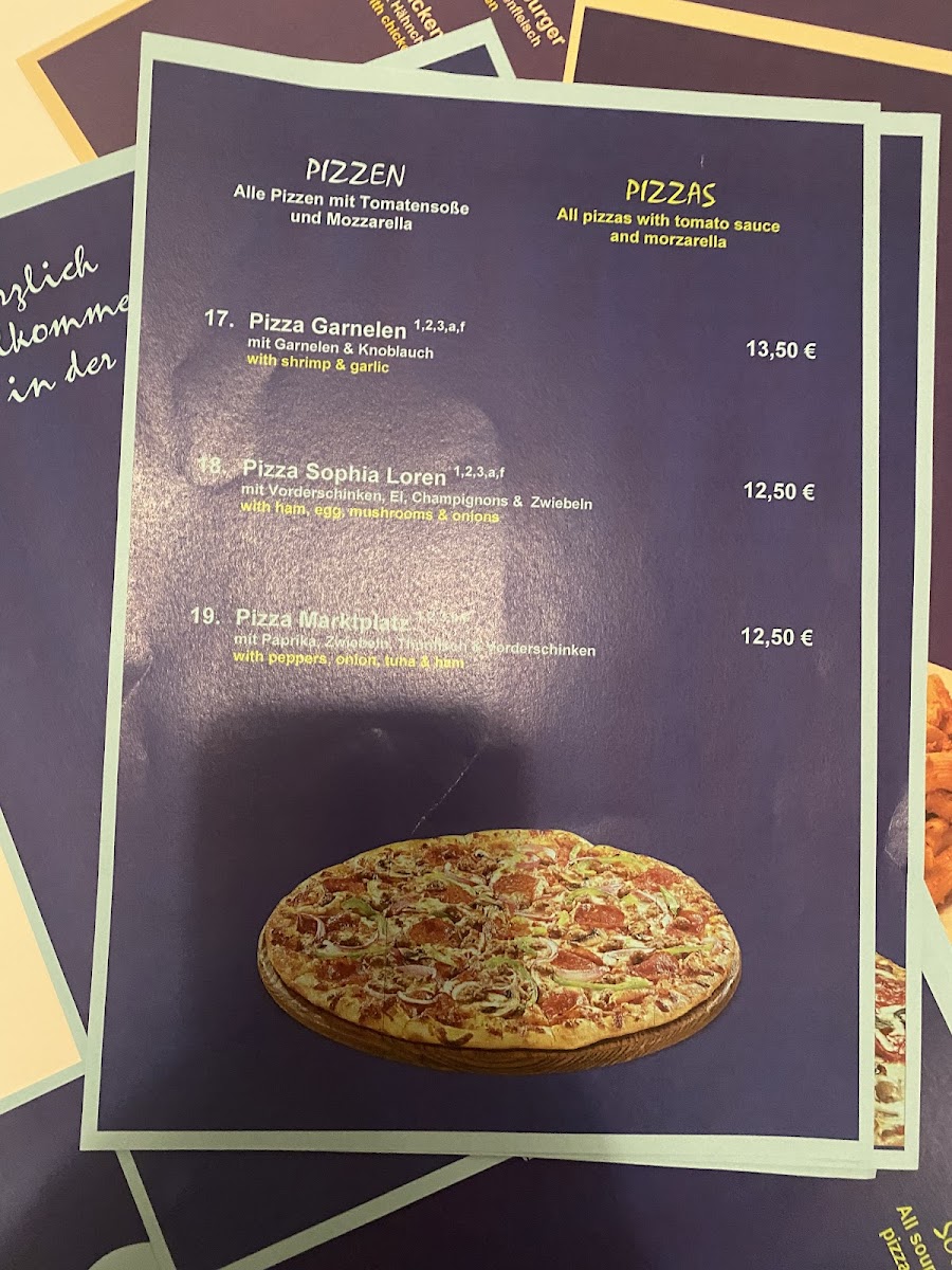 Ristorante Pizzeria am Marktplatz Photo Menu 8