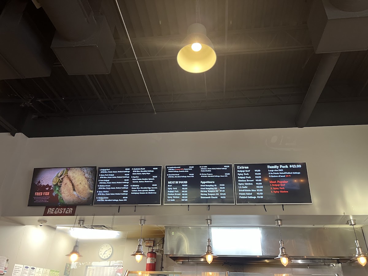 CJ's Bulgogi & Grill Photo Menu 10