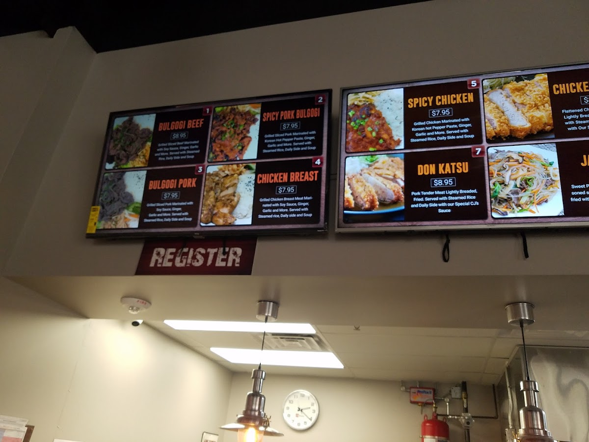 CJ's Bulgogi & Grill Photo Menu 9