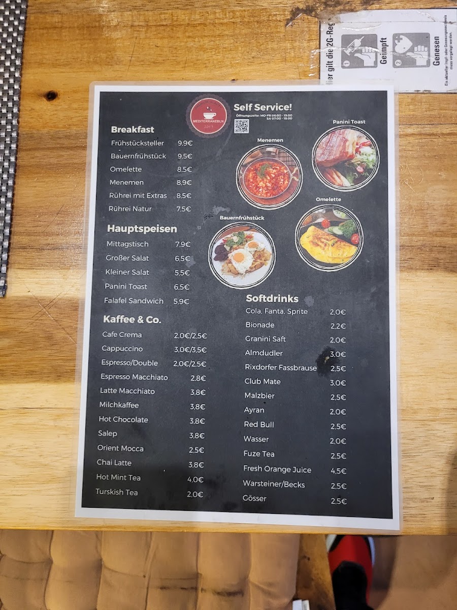 Cafe Mediterrane Photo Menu 1
