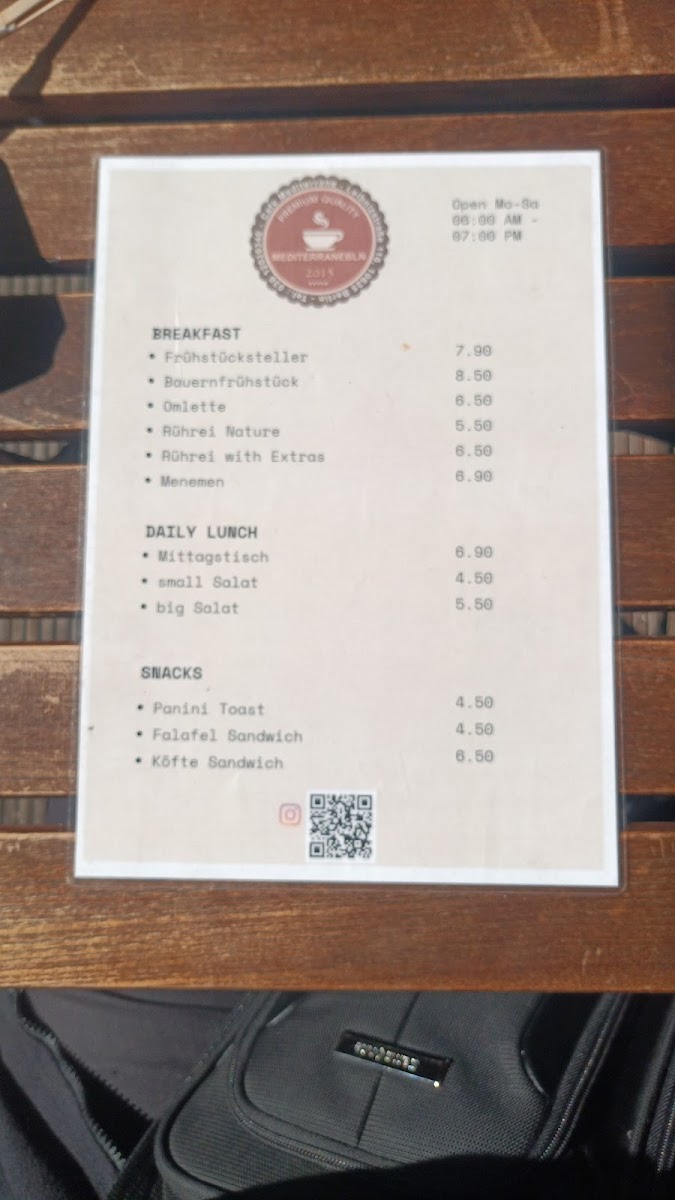 Cafe Mediterrane Photo Menu 4