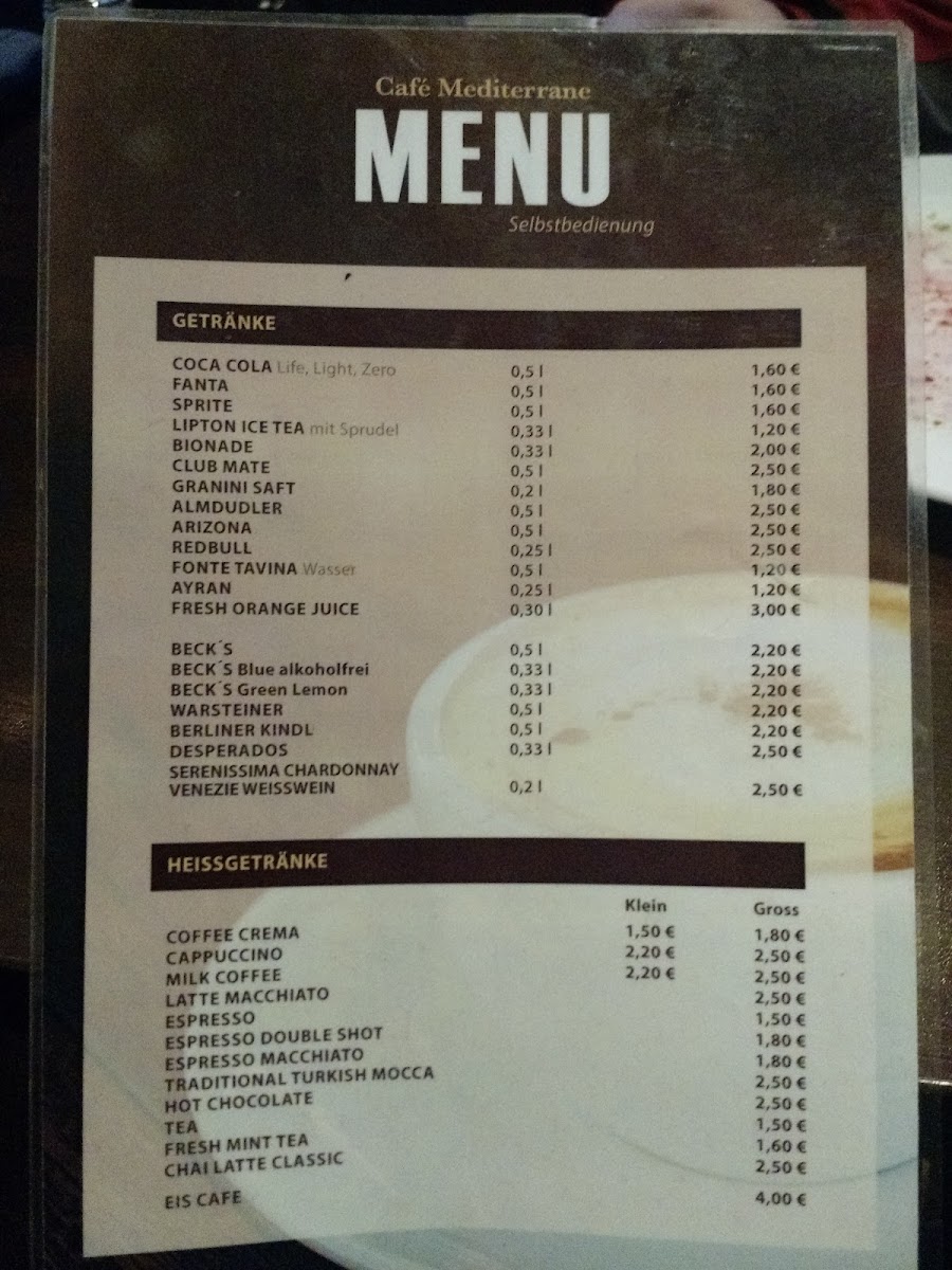 Cafe Mediterrane Photo Menu 5