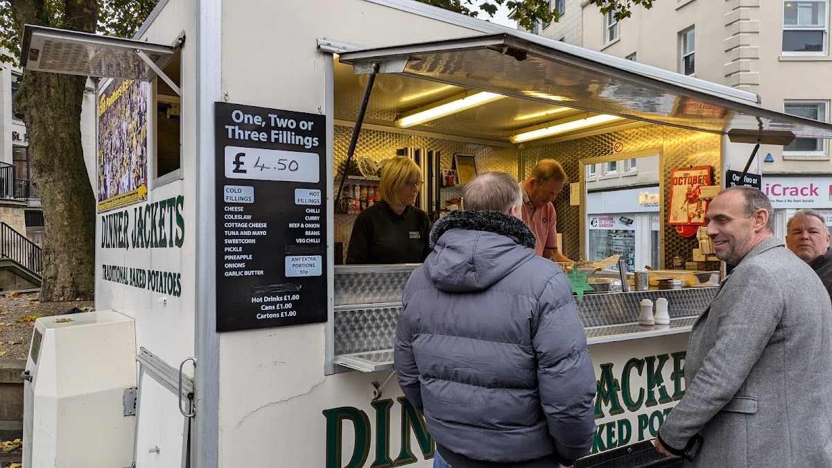 Jacket potato food stand