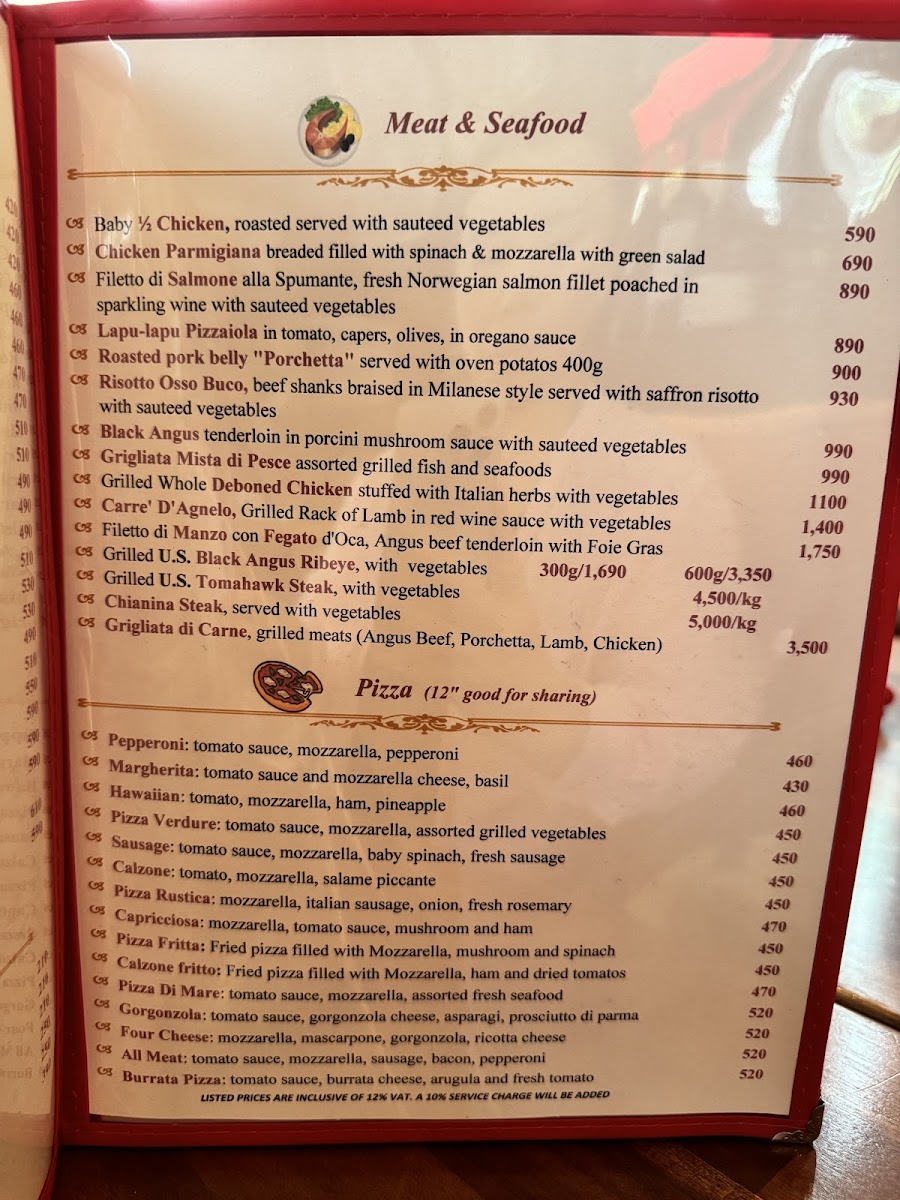 Prego Trattoria SM Aura Photo Menu 10