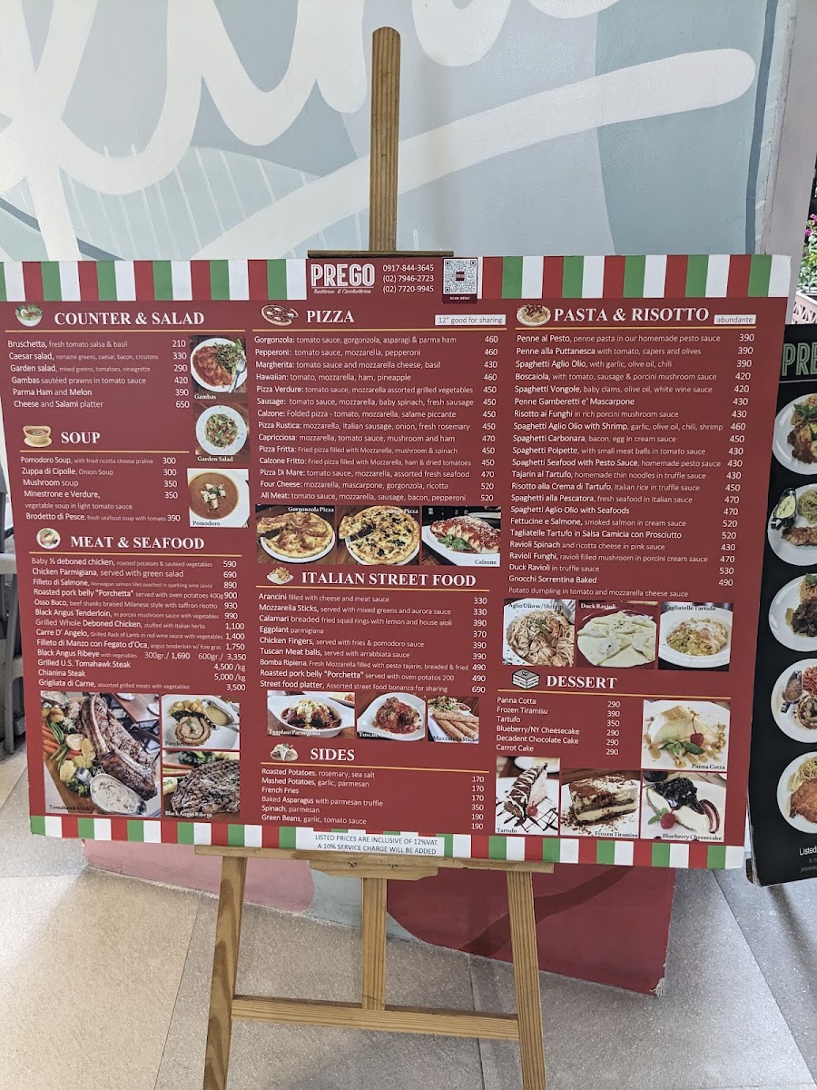 Prego Trattoria SM Aura Photo Menu 5