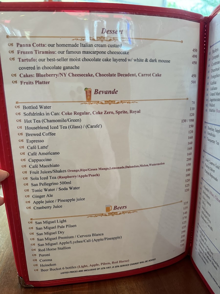 Prego Trattoria SM Aura Photo Menu 8