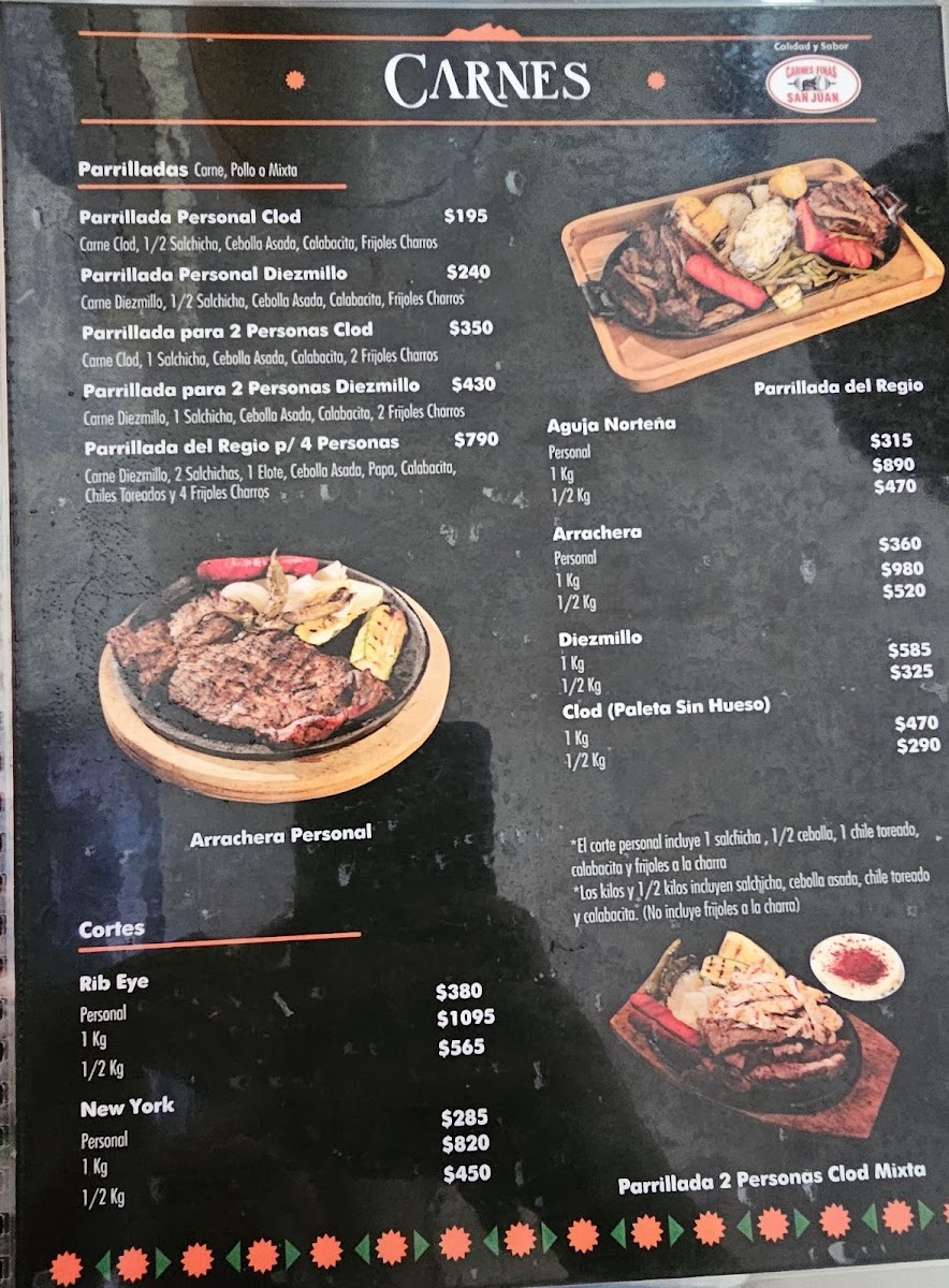 La Parrilla del Regio Photo Menu 4