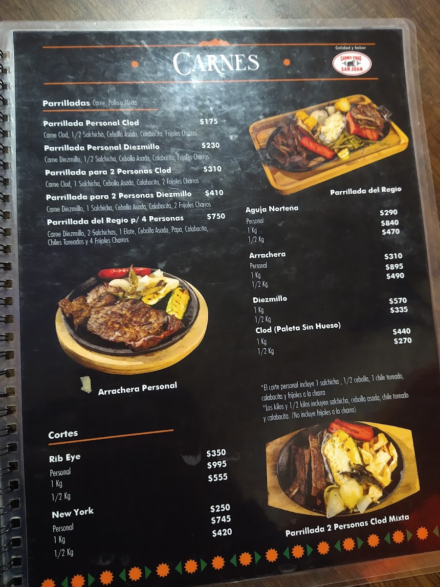 La Parrilla del Regio Photo Menu 9