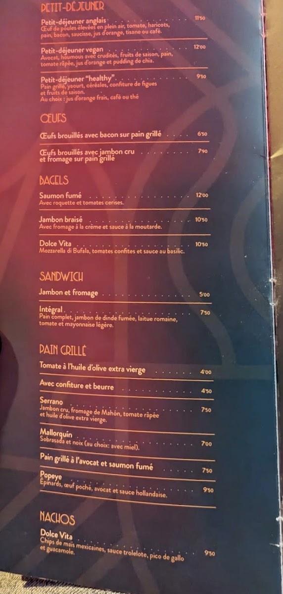 Café Dolce Vita Photo Menu 6