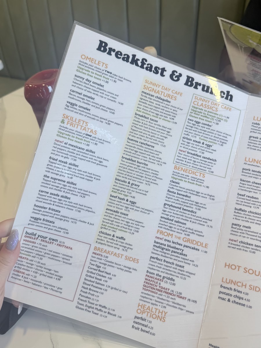 Sunny Day Cafe - Noblesville Photo Menu 3