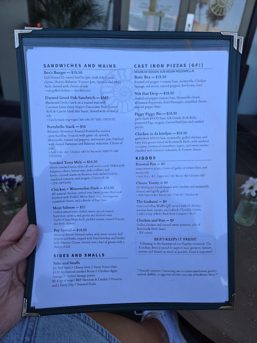 Bea's Fine Foods + All Day Cafe Photo Menu 6