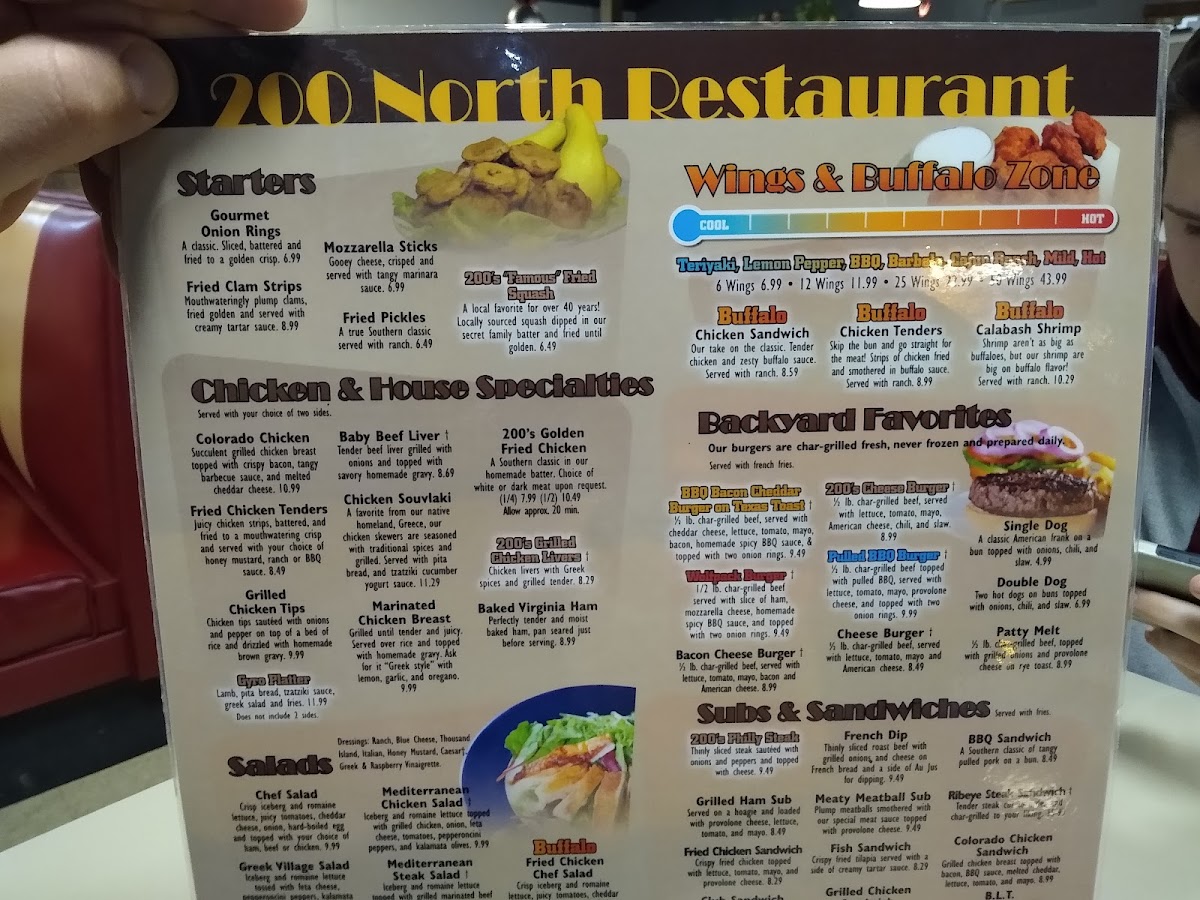 200 North Family Restaurant Photo Menu 5