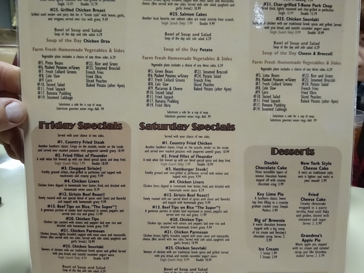 200 North Family Restaurant Photo Menu 6