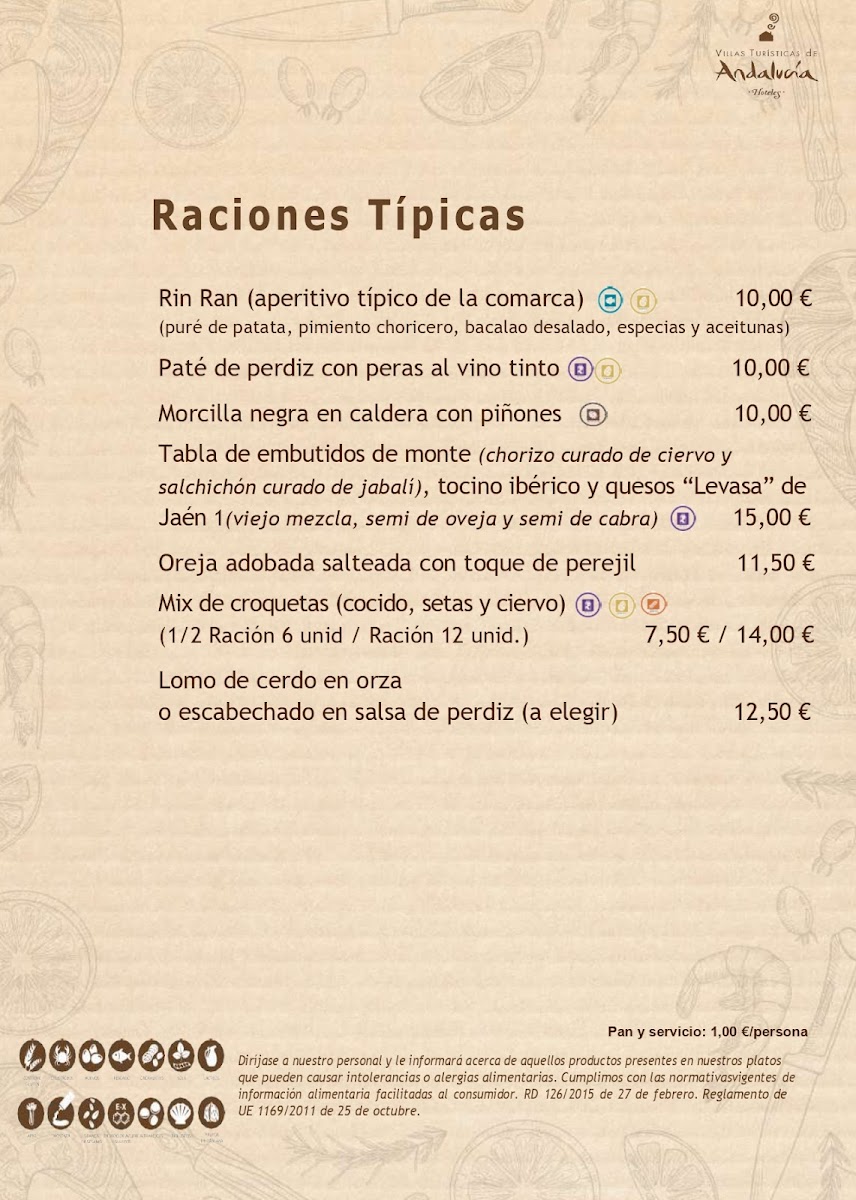 Restaurante El Trillo Villa Turística de Cazorla Photo Menu 5