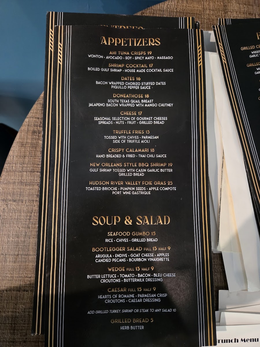 WhiskyWoods Steakhouse Photo Menu 2