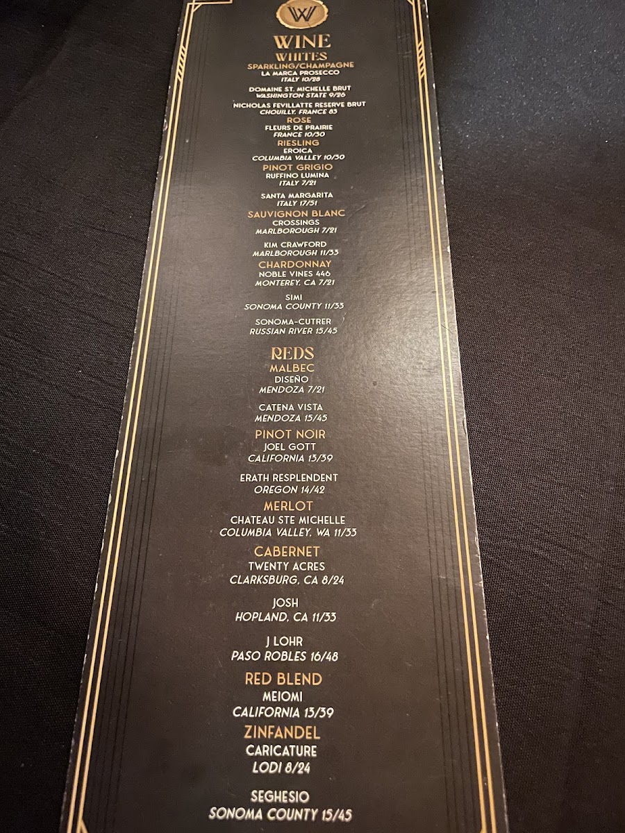 WhiskyWoods Steakhouse Photo Menu 4