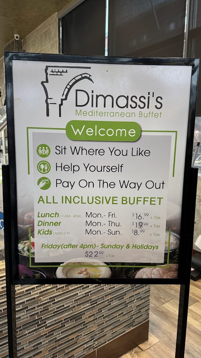 Dimassi's Mediterranean Buffet Photo Menu 3