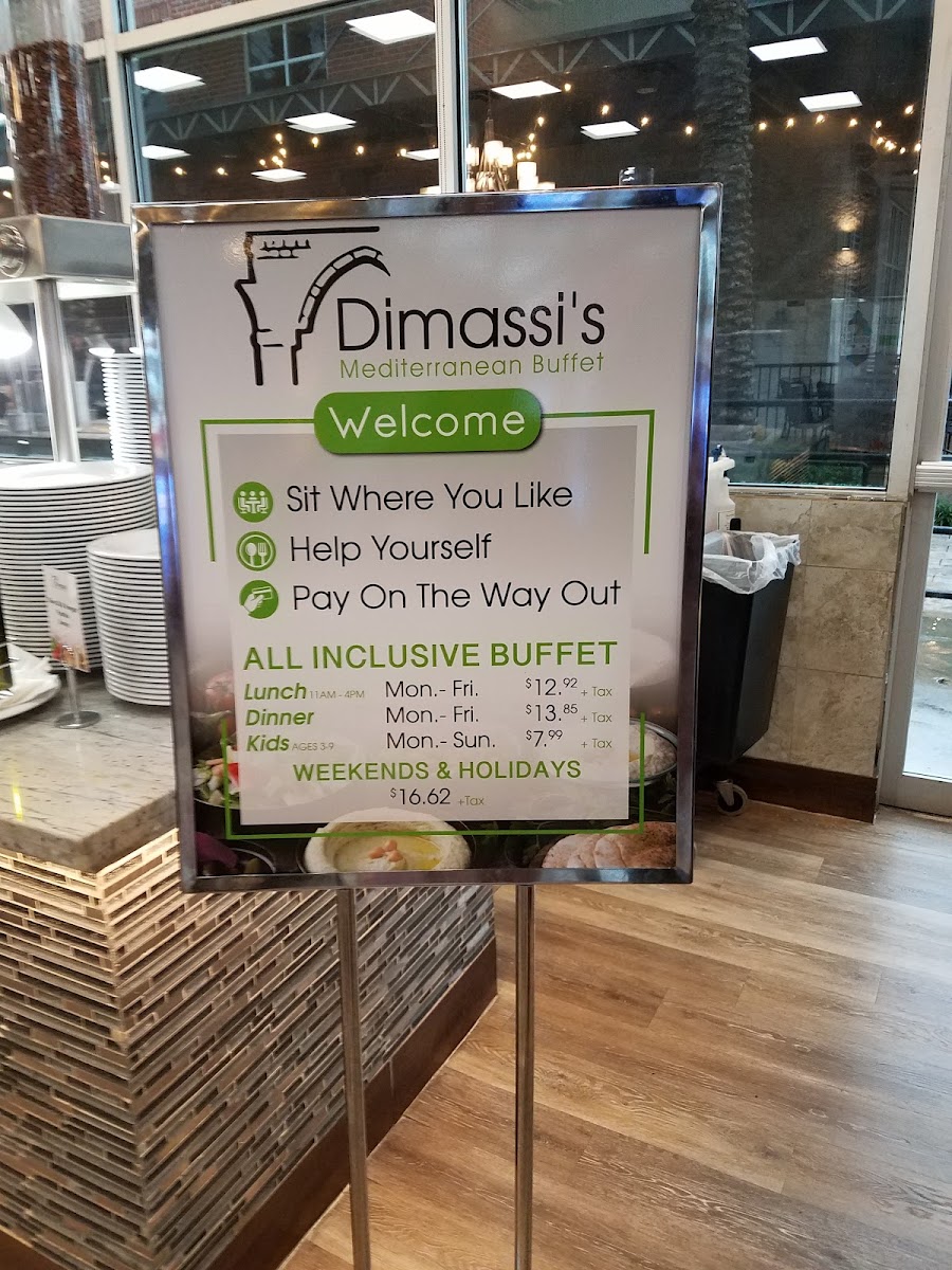 Dimassi's Mediterranean Buffet Photo Menu 9
