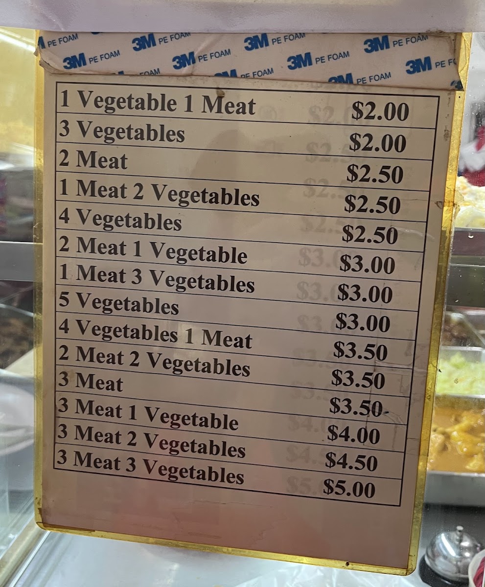 Goldhill Family Restaurant Photo Menu 1
