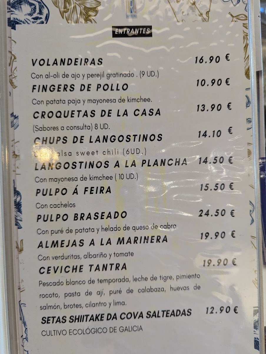 TANTRA RESTAURANTE Photo Menu 1