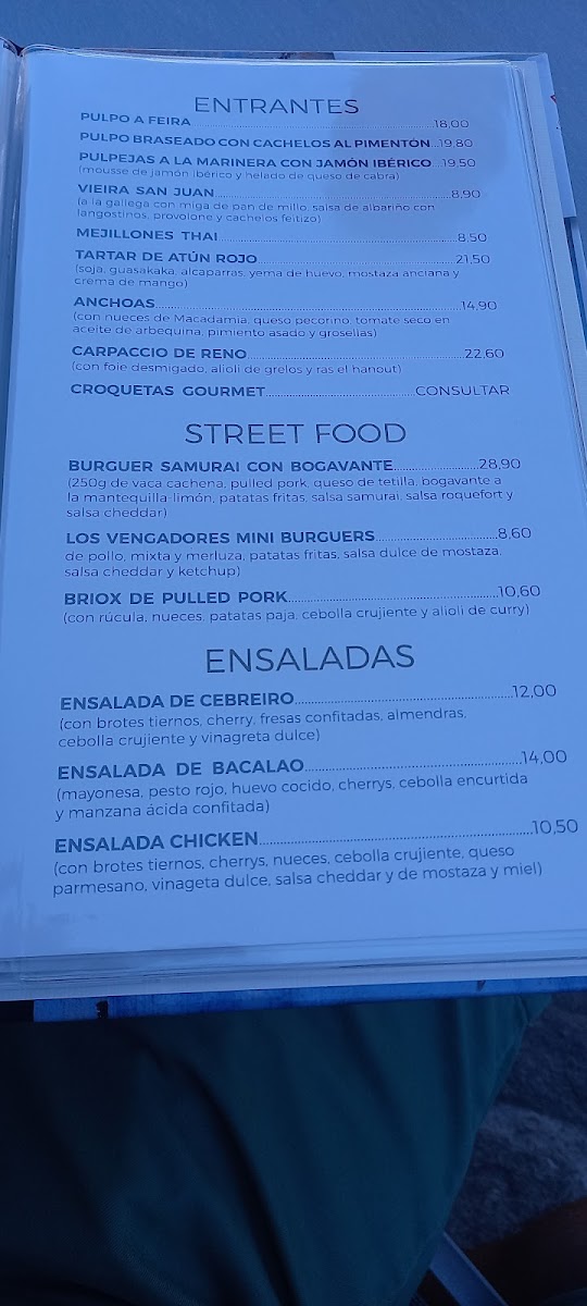 TANTRA RESTAURANTE Photo Menu 10