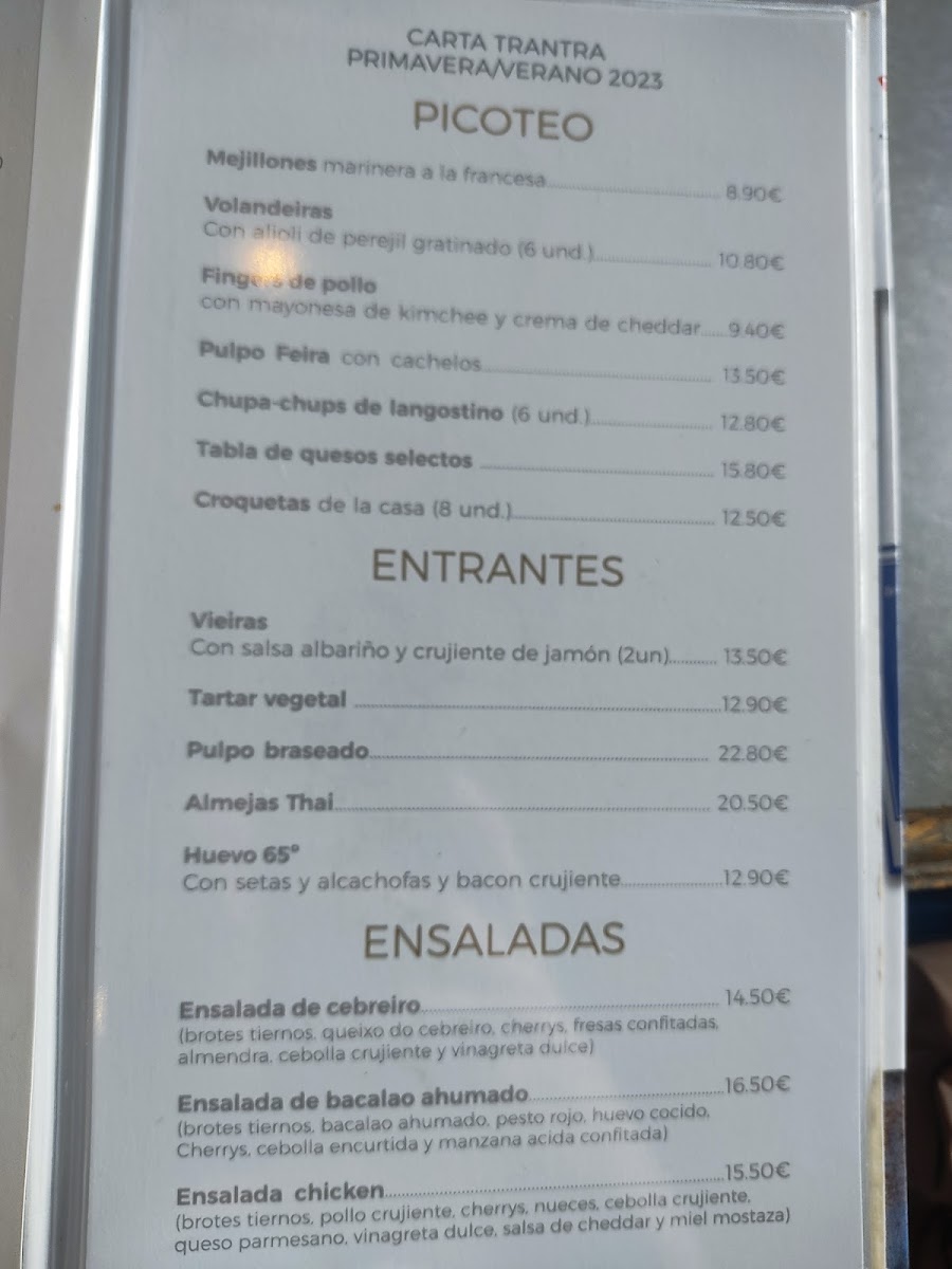 TANTRA RESTAURANTE Photo Menu 8